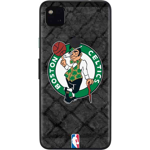 NBA Boston Celtics Dark Rust Google Pixel 4a Skin